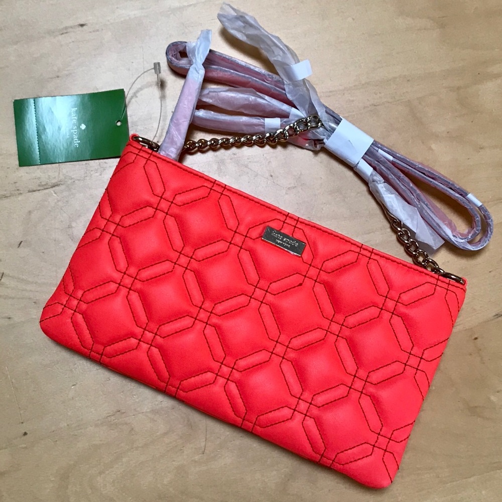 NWT kate spade crossbody bag, Coral Presley